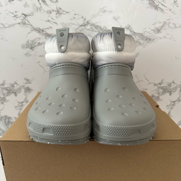 Crocs Classic Neo Puff Lined Insulated Shorty Boots Clogs Casual Women’s Size 7 - Picture 3 of 8